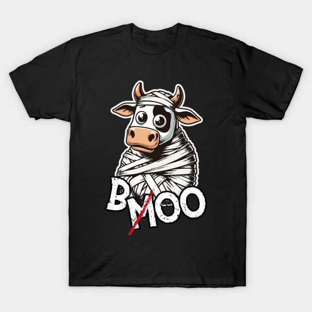 Spook-a-Moo: Halloween's Cutest Cow T-Shirt by star trek fanart and more